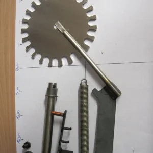 Reparatursatz Brennerklappe für Re² Pelletheizung 10kW und 15 kW