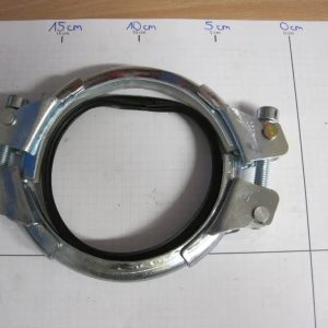 Spannring mit Bördeldichtung für alle Re² Pelletheizungen