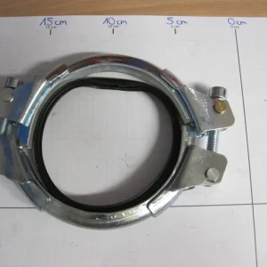Spannring mit Bördeldichtung für alle Re² Pelletheizungen